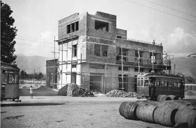 Οταν κτιζόταν το Λιμενικό Ταμείο