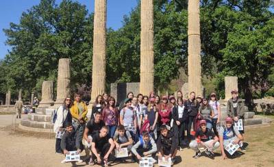 Ούγγροι μαθητές στο Γυμνάσιο Παραλίας