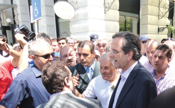 Οπως δήλωσε ο πρωθυπουργός στο δημαρχείο: Δύναμη Σαμαρά από την Καλαμάτα