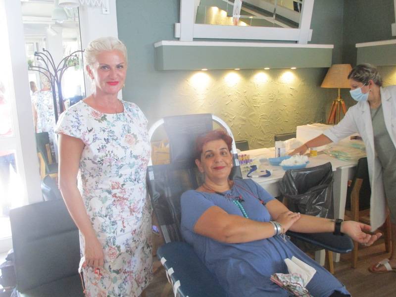 Αιμοδοσία του Ερυθρού Σταυρού και σήμερα στις εγκαταστάσεις του ΝΟΚ (βίντεο)