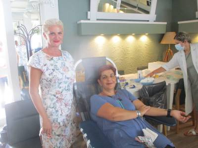 Αιμοδοσία του Ερυθρού Σταυρού και σήμερα στις εγκαταστάσεις του ΝΟΚ (βίντεο)