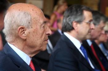 Συνάντηση με τον Κώστα Σημίτη είχε ο Αντώνης Σαμαράς