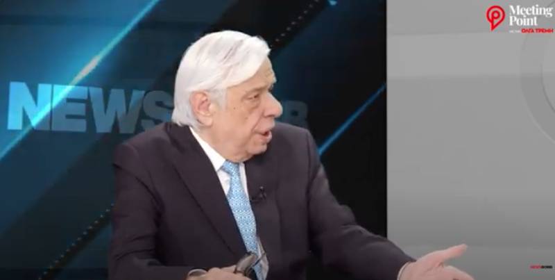 Ο Προκόπης Παυλόπουλος για τα εθνικά θέματα στο "Meeting Point" (βίντεο)