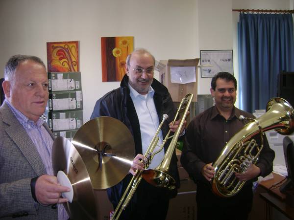 Οργανα στις Φιλαρμονικές Κυπαρισσίας και Γαργαλιάνων