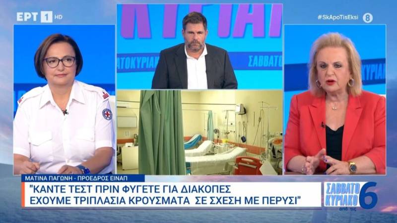«Καμπανάκι» Παγώνη: «Κάντε τεστ πριν φύγετε για διακοπές, τριπλάσια κρούσματα κορoνοϊού» (Βίντεο)