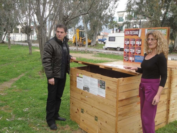 20 συνοικιακοί κάδοι για κομποστοποίηση σε περιοχές της Καλαμάτας