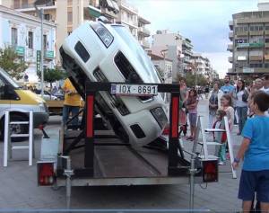 Μικροί και μεγάλοι βίωσαν τις συνέπειες τροχαίου