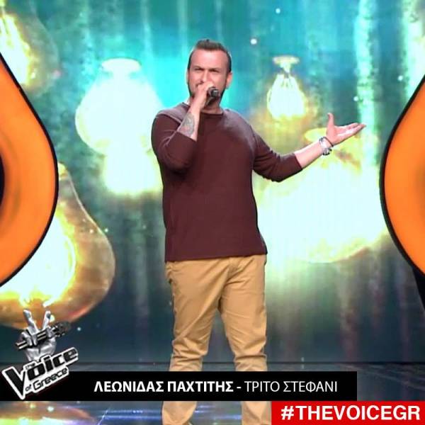 Και ο Λεωνίδας Παχτίτης στο The Voice - Δείτε την εμφάνισή του
