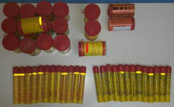 Σύλληψη 49χρονου για φωτοβολίδες και καπνογόνα σε σύνδεσμο φιλάθλων στο Γύθειο