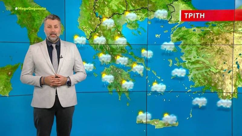 Άστατος ο καιρός την Τρίτη - Αναλυτική πρόγνωση (Βίντεο)
