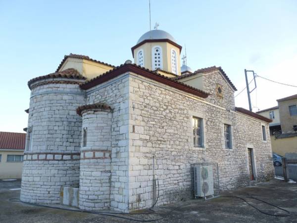 Αποτύπωση του Ι.Ν Κοιμήσεως της Θεοτόκου στην Εύα