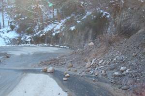 Εργολαβία για την κατολίσθηση στο Χάνι της Κατσαβίνας