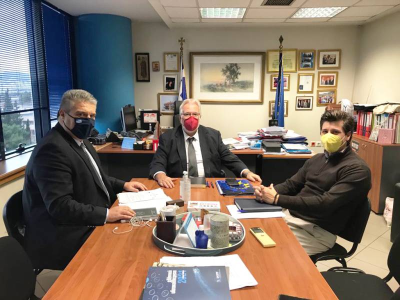 Αρχές 2022 σύμβαση για αρδευτικά δίκτυα Φιλιατρινού - Συνάντηση Χρυσομάλλη με Παπαγιαννίδη