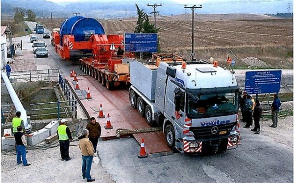 Από το λιμάνι της Καλαμάτας θα μεταφερθεί ο τεράστιος εξοπλισμός για το νέο εργοστάσιο παραγωγής ηλεκτρικής ενέργειας από φυσικό αεριο στη Μεγαλόπολη