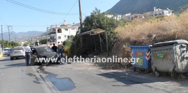 Τροχαίο στη Βέργα