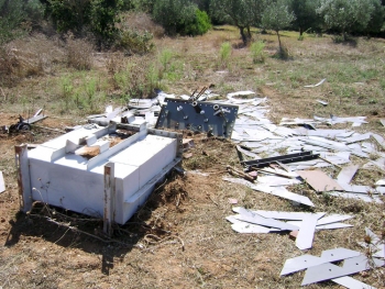 "Σήκωσαν" μετασχηματιστή της ΔΕΗ κοντά στο Κοπανάκι