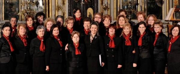 Πατρινή γυναικεία βυζαντινή χορωδία στους Ταξιάρχες