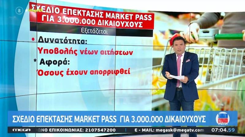 Market pass: Σχέδιο επέκτασης του μέτρου για 3.000.000 δικαιούχους