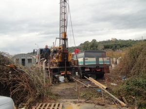 Γεωτεχνική έρευνα για τη γέφυρα στο Νέδοντα