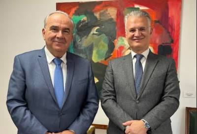 Περιφέρεια Πελοποννήσου: Συνάντηση Πτωχού με Παπαθανάση