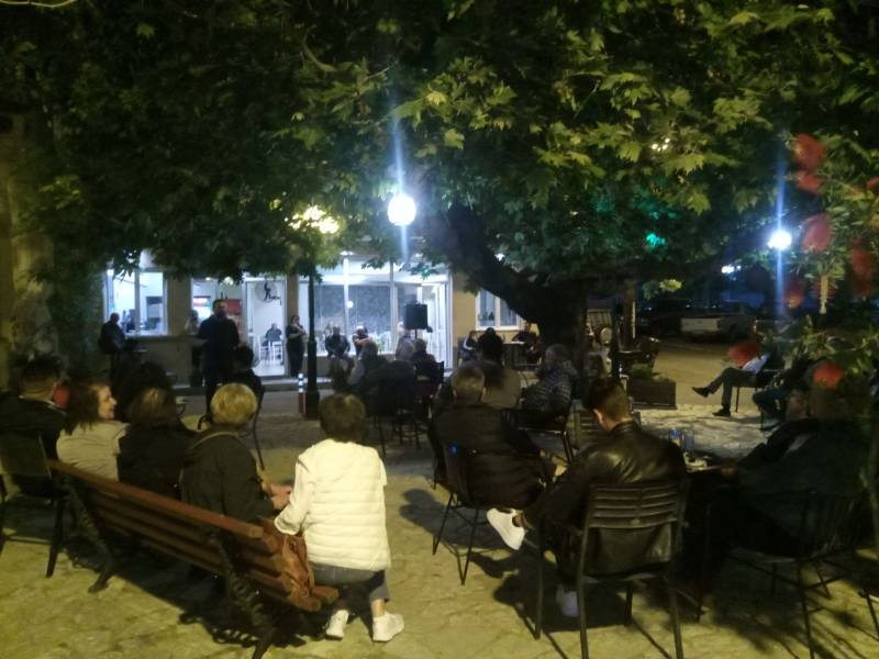 Ομιλία Κουτουμάνου στο Χανδρινού