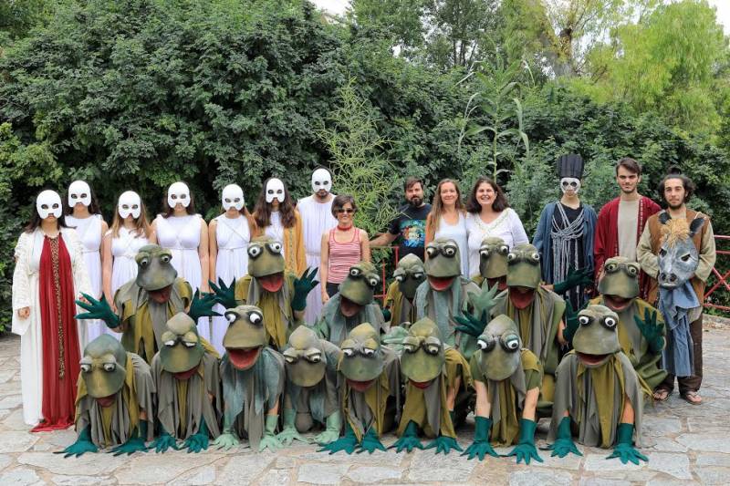 "Βάτραχοι" του Αριστοφάνη από την Πειραματική Σκηνή Καλαμάτας