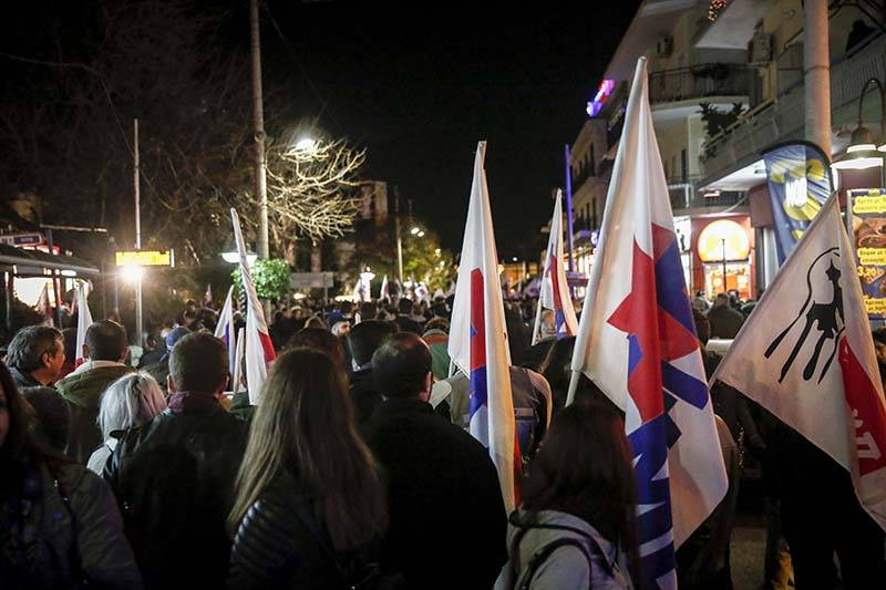 Συλλαλητήρια και πορείες διαμαρτυρίας σήμερα στην Τρίπολη