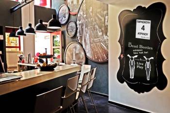 New York Live street party στο "Boulevard Cafe"