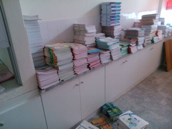 Τακτοποίηση της αίθουσας για τα βιβλία του 2ου Δημοτικού Σχολείου Φιλιατρών