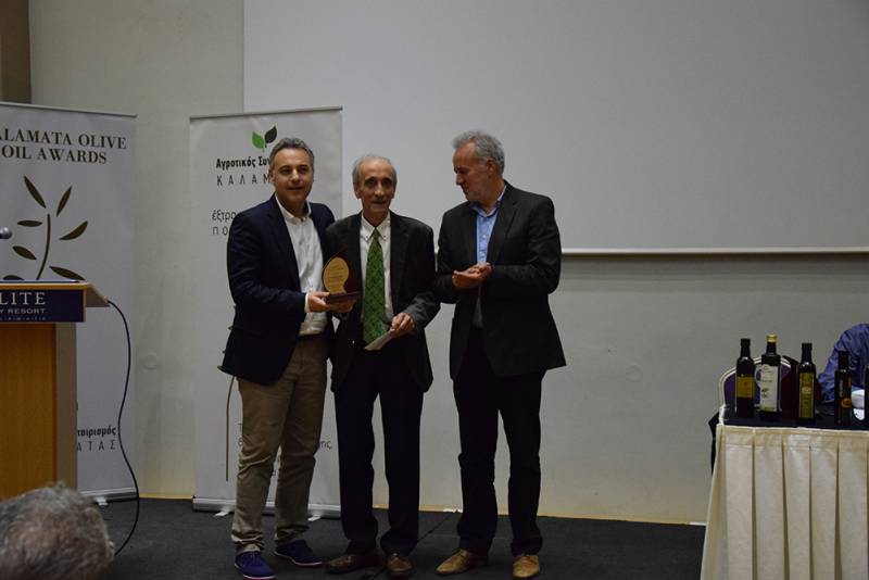 Βράβευση ελαιόλαδων στον διαγωνισμό της Καλαμάτας: Τιμήθηκαν Γυφτέας, Μπουφέας και Μπλάουελ