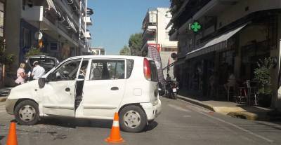 Τροχαίο με τραυματισμό σε διασταύρωση της Καλαμάτας