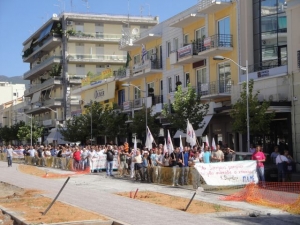 Βίντεο από την πορεία του ΠΑΜΕ στην Καλαμάτα