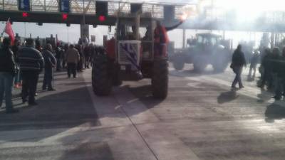 Τα μπλόκα στην Πελοπόννησο σήμερα