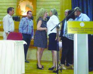 Φιλοφρονήσεις, κολακείες και… αλληλολιβάνισμα στην αντιπεριφέρεια Μεσσηνίας (φωτογραφίες)