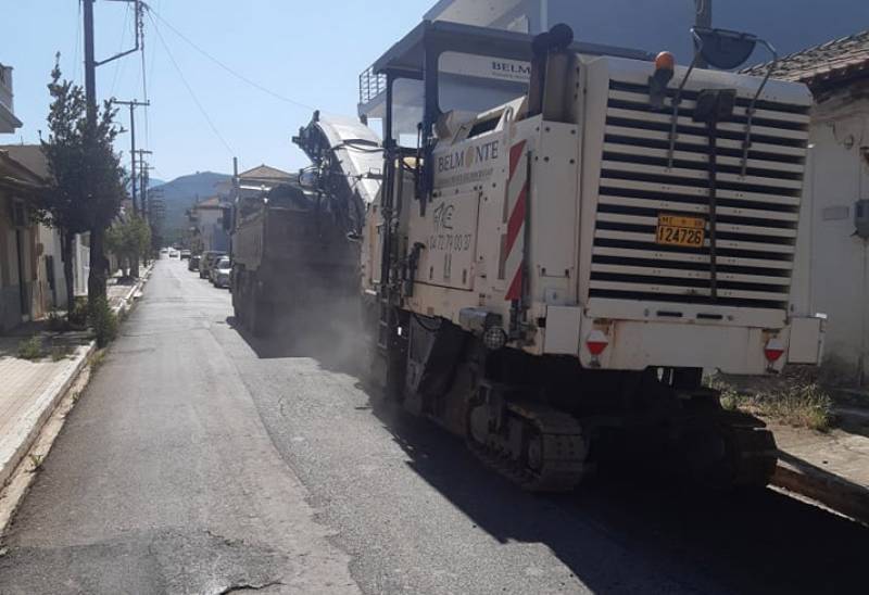 Μερκούρης για έργα οδοποιίας στο Δήμο Τριφυλίας