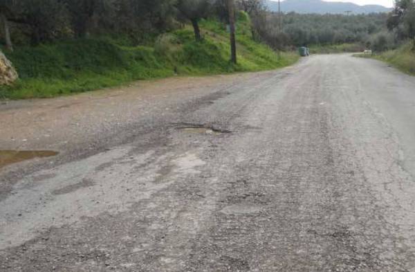 Το οδικό δίκτυο της Μάνης