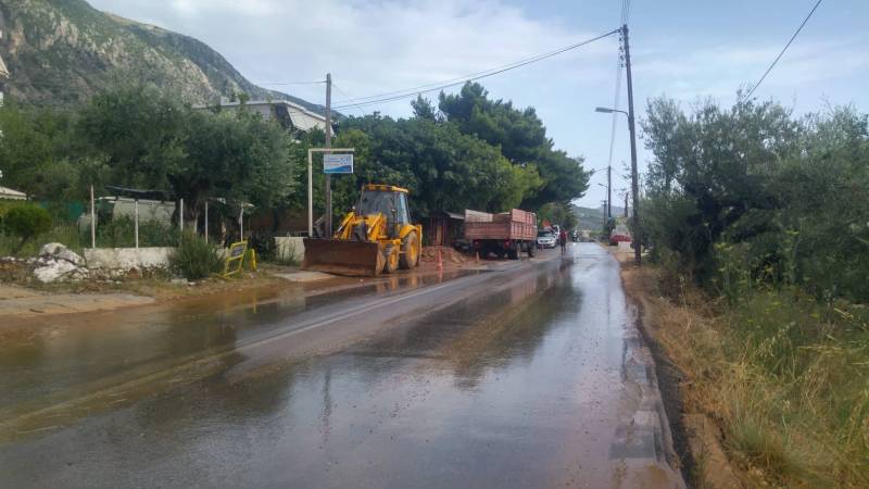 Προβλήματα στη Βέργα από βλάβη του αγωγού ύδρευσης