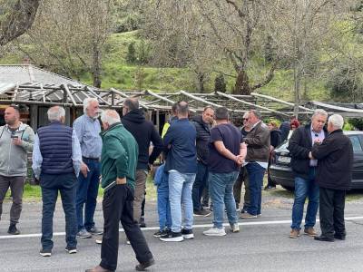Ηχηρό μήνυμα διαμαρτυρίας της Γορτυνίας στη παγγορτυνιακή συγκέντρωση στα Λαγκάδια