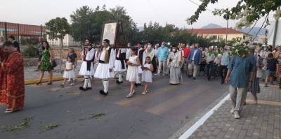 Εορτασμός της Παναγίας Βλαχέρνας στα Φιλιατρά