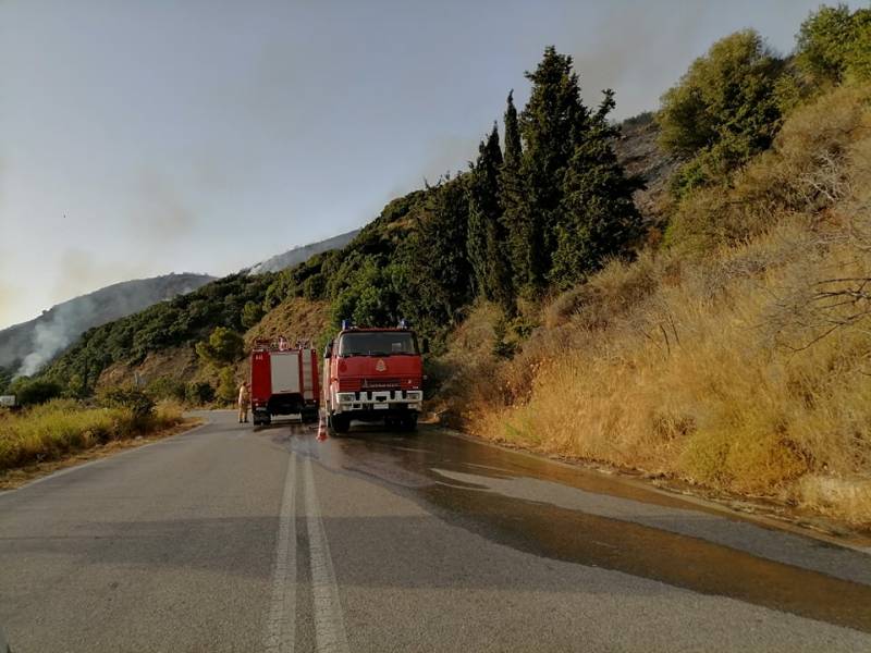 Σκρέκας: Ευχαριστούμε τα στελέχη της Πυροσβεστικής και των Δασικών Υπηρεσιών για τις κρίσιμες μάχες που δίνουν καθημερινά