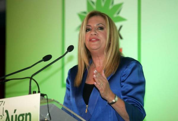 "Ισχυρό κεντροαριστερό πόλο εξουσίας" ζήτησε η Γεννηματά από την Τρίπολη