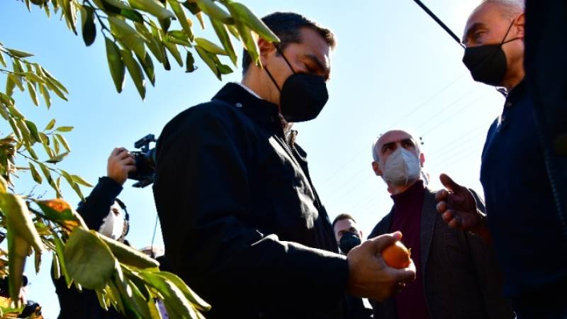 Τσίπρας: Ανάγκη άμεσης παρέμβασης για ανακούφιση των αγροτών