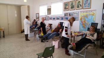 30 φιάλες αίμα συγκέντρωσε η "Φανερωμένη"