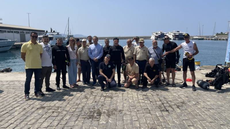 Δράση του Συνδέσμου Ελλήνων Βατραχανθρώπων στην Καλαμάτα