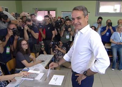 Μητσοτάκης: «Σήμερα ψηφίζουμε για να έχει η χώρα μια αποτελεσματική κυβέρνηση» (Βίντεο)