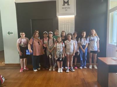 Μαθητές από τον Πύργο είδαν το ψηφιακό έκθεμα της ναυμαχίας του Ναυαρίνου