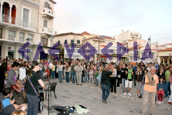Νέα συγκέντρωση "Αγανακτισμένων" στην Καλαμάτα