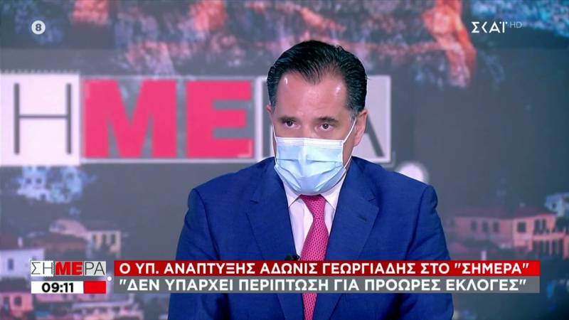 Γεωργιάδης: Πιθανό τον Ιούνιο το άνοιγμα της εστίασης και μέσα (Βίντεο)