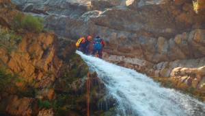 Μεσσήνιοι πυροσβέστες στο φαράγγι του Γοργοπόταμου (βίντεο και φωτογραφίες)