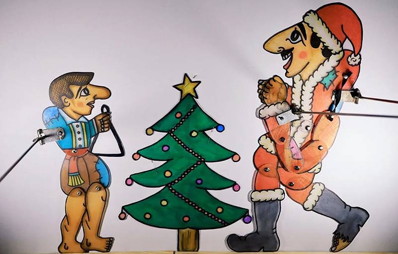 «Ο Καραγκιόζης και τα Κάλαντα των εορτών» την Κυριακή στο…Tsikibom Studio